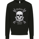 Machinist I Have Tolerance Issues Skull Mens Sweatshirt Jumper Black