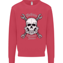 Machinist I Have Tolerance Issues Skull Mens Sweatshirt Jumper Heliconia