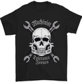 Machinist I Have Tolerance Issues Skull Mens T-Shirt 100% Cotton Black