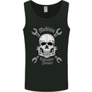 Machinist I Have Tolerance Issues Skull Mens Vest Tank Top Black