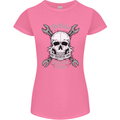 Machinist I Have Tolerance Issues Skull Womens Petite Cut T-Shirt Azalea