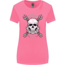 Machinist I Have Tolerance Issues Skull Womens Wider Cut T-Shirt Azalea