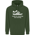 Made for Standing Not Walking Hooligan Childrens Kids Hoodie Forest Green