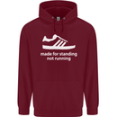 Made for Standing Not Walking Hooligan Childrens Kids Hoodie Maroon
