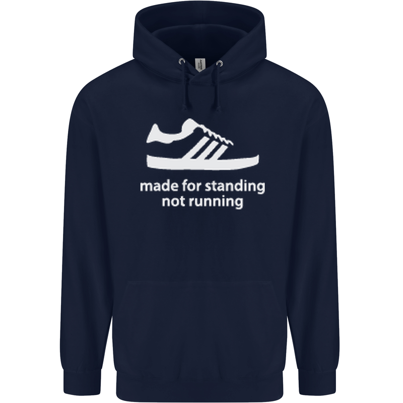 Made for Standing Not Walking Hooligan Childrens Kids Hoodie Navy Blue
