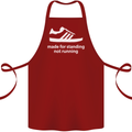 Made for Standing Not Walking Hooligan Cotton Apron 100% Organic Maroon