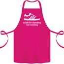 Made for Standing Not Walking Hooligan Cotton Apron 100% Organic Pink