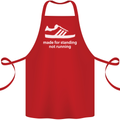 Made for Standing Not Walking Hooligan Cotton Apron 100% Organic Red
