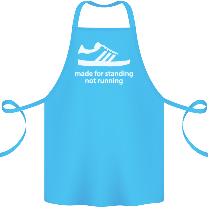 Made for Standing Not Walking Hooligan Cotton Apron 100% Organic Turquoise