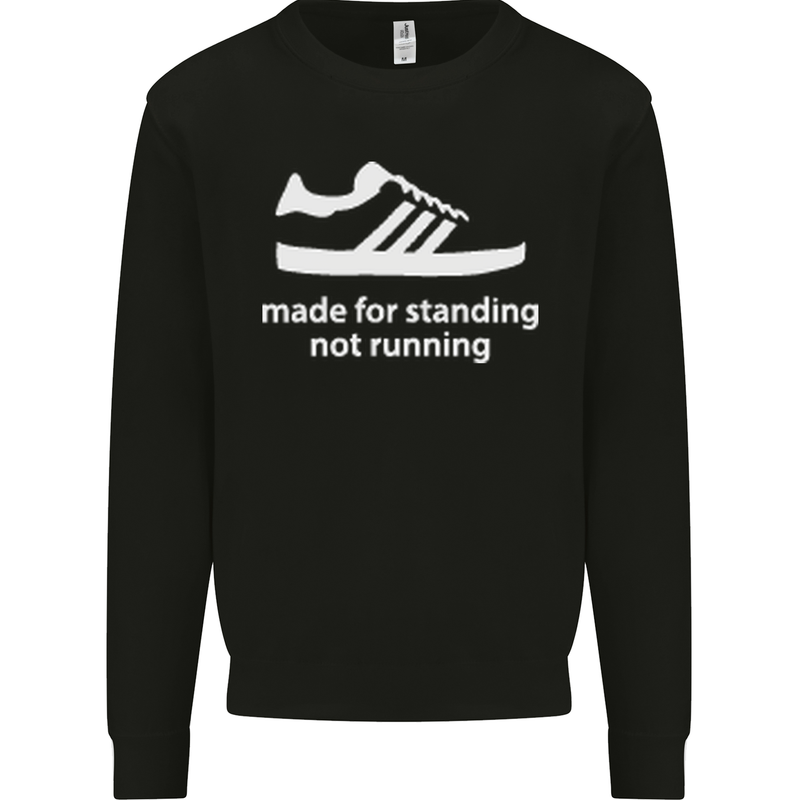 Made for Standing Not Walking Hooligan Kids Sweatshirt Jumper Black