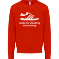 Made for Standing Not Walking Hooligan Kids Sweatshirt Jumper Bright Red