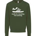 Made for Standing Not Walking Hooligan Kids Sweatshirt Jumper Forest Green