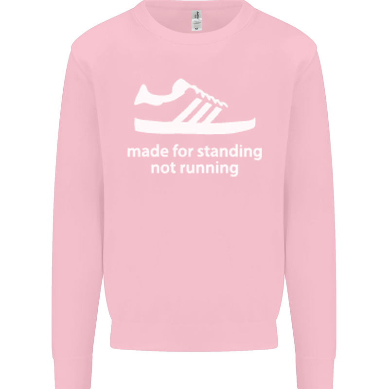 Made for Standing Not Walking Hooligan Kids Sweatshirt Jumper Light Pink