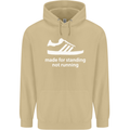 Made for Standing Not Walking Hooligan Mens 80% Cotton Hoodie Sand