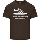Made for Standing Not Walking Hooligan Mens Cotton T-Shirt Tee Top Dark Chocolate