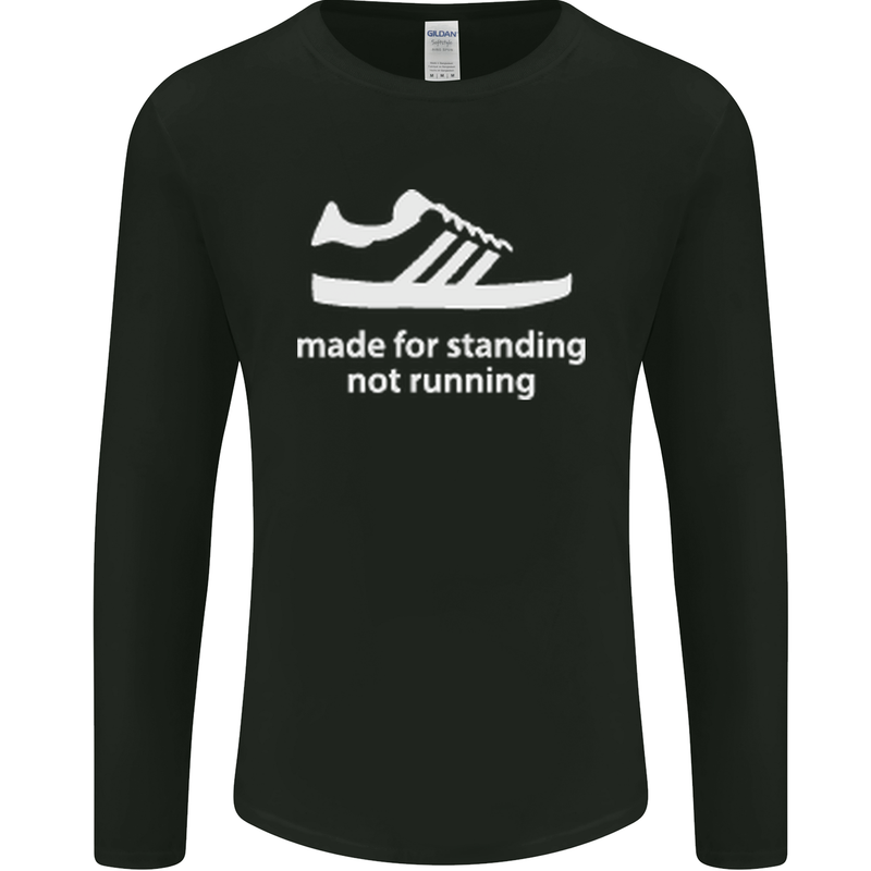 Made for Standing Not Walking Hooligan Mens Long Sleeve T-Shirt Black