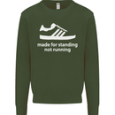 Made for Standing Not Walking Hooligan Mens Sweatshirt Jumper Forest Green