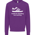 Made for Standing Not Walking Hooligan Mens Sweatshirt Jumper Purple