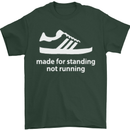 Made for Standing Not Walking Hooligan Mens T-Shirt Cotton Gildan Forest Green