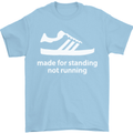 Made for Standing Not Walking Hooligan Mens T-Shirt Cotton Gildan Light Blue