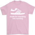 Made for Standing Not Walking Hooligan Mens T-Shirt Cotton Gildan Light Pink