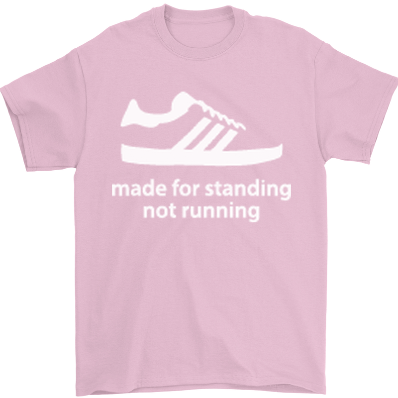 Made for Standing Not Walking Hooligan Mens T-Shirt Cotton Gildan Light Pink