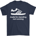 Made for Standing Not Walking Hooligan Mens T-Shirt Cotton Gildan Navy Blue