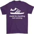 Made for Standing Not Walking Hooligan Mens T-Shirt Cotton Gildan Purple