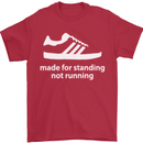 Made for Standing Not Walking Hooligan Mens T-Shirt Cotton Gildan Red