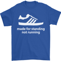 Made for Standing Not Walking Hooligan Mens T-Shirt Cotton Gildan Royal Blue