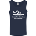 Made for Standing Not Walking Hooligan Mens Vest Tank Top Navy Blue