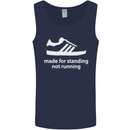 Made for Standing Not Walking Hooligan Mens Vest Tank Top Navy Blue
