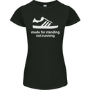 Made for Standing Not Walking Hooligan Womens Petite Cut T-Shirt Black