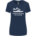 Made for Standing Not Walking Hooligan Womens Wider Cut T-Shirt Navy Blue