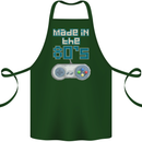 Made in the 80's Funny Birthday Retro Cotton Apron 100% Organic Forest Green