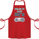 Made in the 80's Funny Birthday Retro Cotton Apron 100% Organic Red