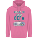 Made in the 80's Funny Birthday Retro Mens 80% Cotton Hoodie Azelea