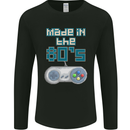Made in the 80's Funny Birthday Retro Mens Long Sleeve T-Shirt Black