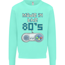 Made in the 80's Funny Birthday Retro Mens Sweatshirt Jumper Peppermint