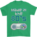 Made in the 80's Funny Birthday Retro Mens T-Shirt 100% Cotton Irish Green