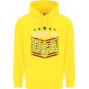 Made in the USA America American Childrens Kids Hoodie Yellow