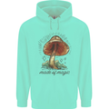 Made of Magic Mushrooms LSD Trippy Childrens Kids Hoodie Peppermint