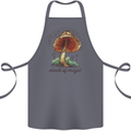 Made of Magic Mushrooms LSD Trippy Cotton Apron 100% Organic Steel