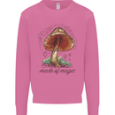 Made of Magic Mushrooms LSD Trippy Mens Sweatshirt Jumper Azalea