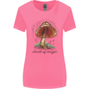 Made of Magic Mushrooms LSD Trippy Womens Wider Cut T-Shirt Azalea