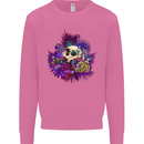 Magic Mushroom Skull LSD Hallucinogenic Mens Sweatshirt Jumper Azalea