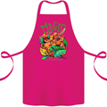 Magic Mushrooms Drugs LSD Acid Trip Cotton Apron 100% Organic Pink