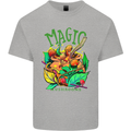 Magic Mushrooms Drugs LSD Acid Trip Mens Cotton T-Shirt Tee Top Sports Grey