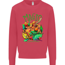 Magic Mushrooms Drugs LSD Acid Trip Mens Sweatshirt Jumper Heliconia