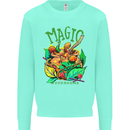 Magic Mushrooms Drugs LSD Acid Trip Mens Sweatshirt Jumper Peppermint